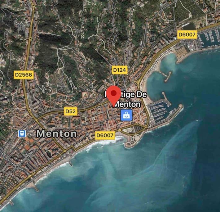 Appartement Proche Plages - Parking Gratuit Menton Exteriör bild